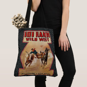 Bolso De Tela Buey occidental del vaquero del rancho del rodeo