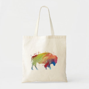 Bolso De Tela Búfalo/bisonte