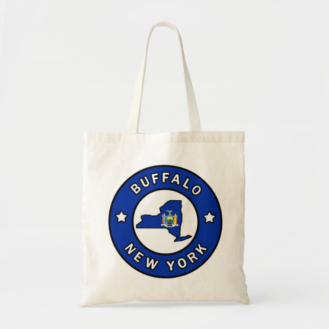 Bolso De Tela Buffalo Nueva York (Frente)