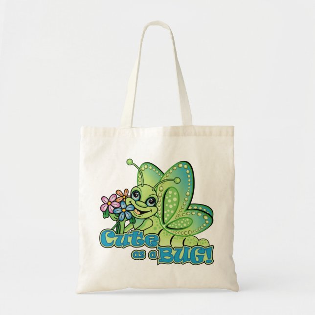 Bolso De Tela Bug Cute (Frente)