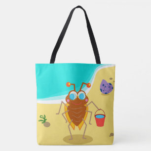 Bolso De Tela Bug Cute