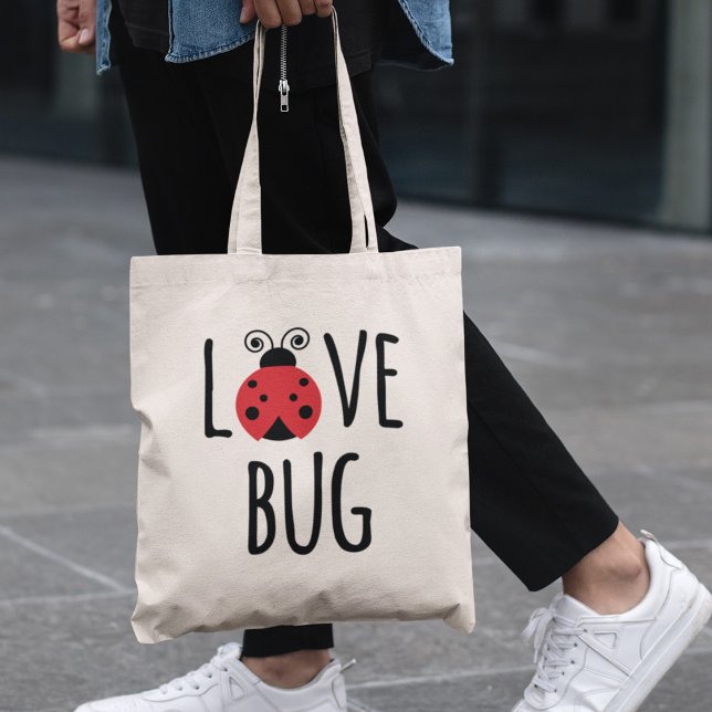 Bolso De Tela Bug de amor (Subido por el creador)