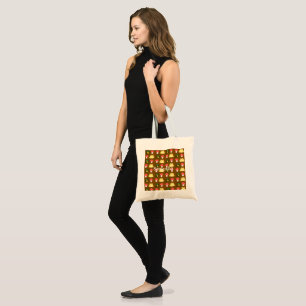 Bolso De Tela Bug De Escarabajo, Rana Y Hongos