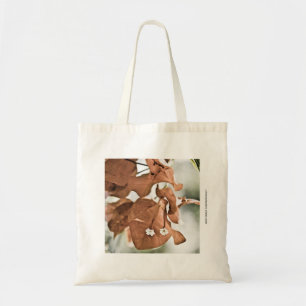 Bolso De Tela Buganvilla roja