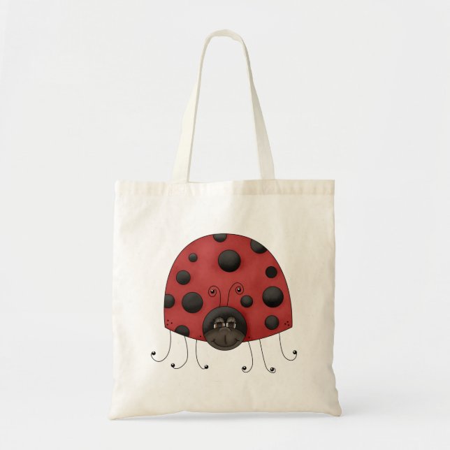 Bolso De Tela Buggin usted · Mariquita (Frente)