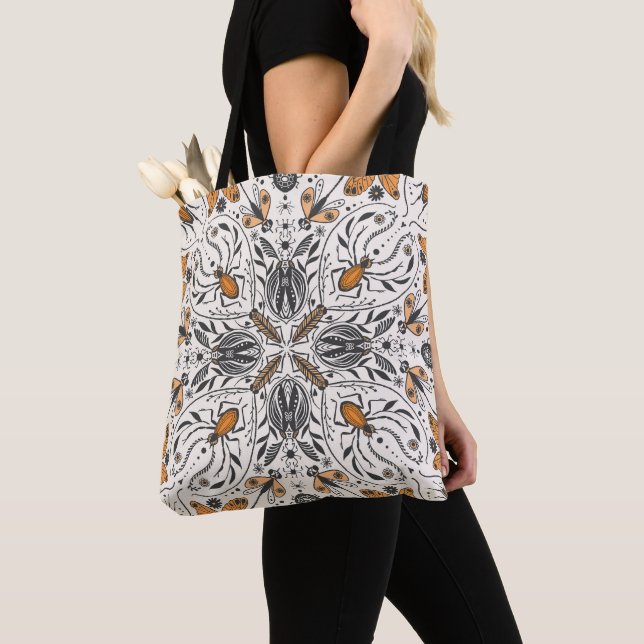 Bolso De Tela Bugs (Detalle)