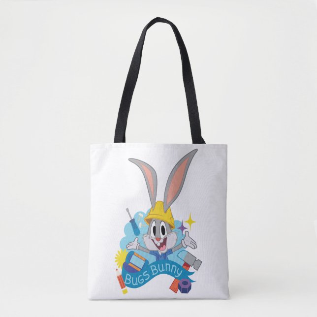 Bolso De Tela BUGS BUNNY BUILDERS™| BUGS BUNNY™ Caracteres Art (Anverso)