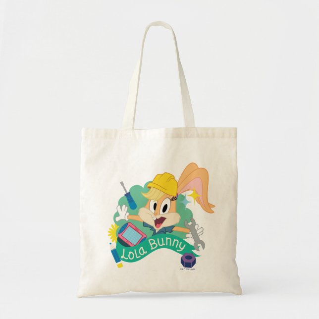 Bolso De Tela BUGS BUNNY BUILDERS™| Gráfico de caracteres Lola B (Frente)