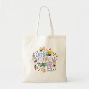Bolso De Tela BUGS BUNNY BUILDERS™ "Let's Build This" Sketch