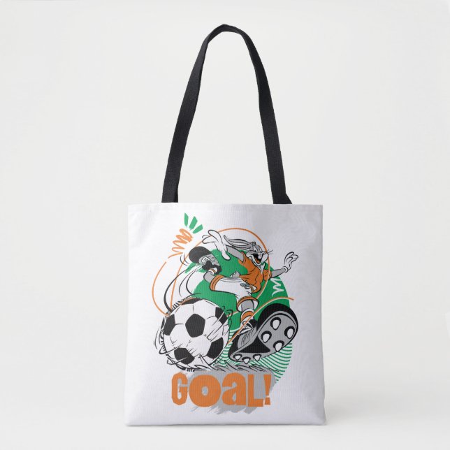 Bolso De Tela BUGS BUNNY™ Gol de fútbol de patada (Anverso)