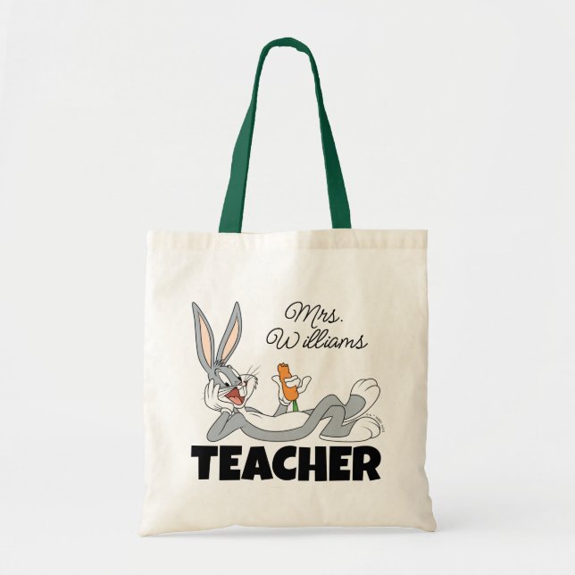 Bolso De Tela BUGS BUNNY™: Maestra de Zanahorias Comidas (Frente)