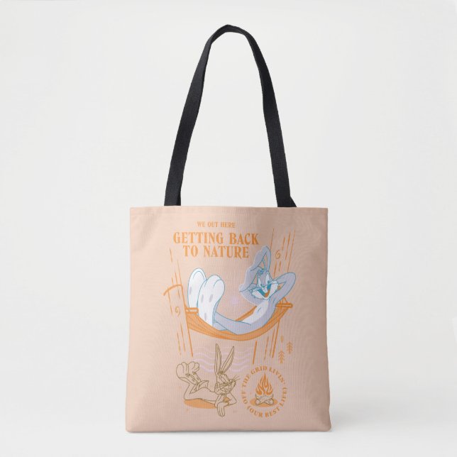 Bolso De Tela BUGS BUNNY™ Regresando A La Naturaleza (Anverso)