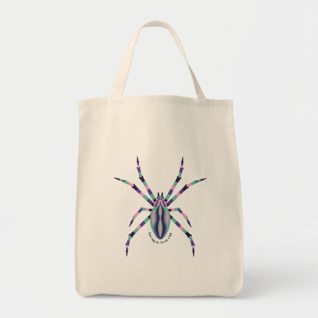 Bolso De Tela Bugs - No me engañes, no soy un toro, araña (Frente)