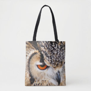 BOLSO DE TELA BÚHO