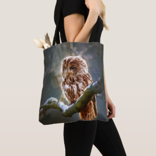 Bolso De Tela Búho
