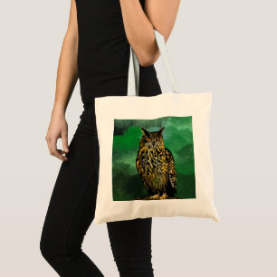 Bolso De Tela Búho