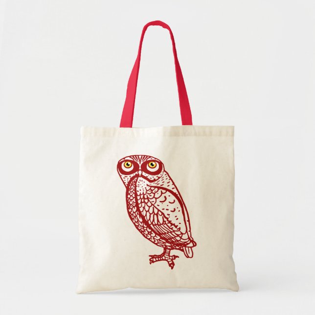 Bolso De Tela Búho (Frente)