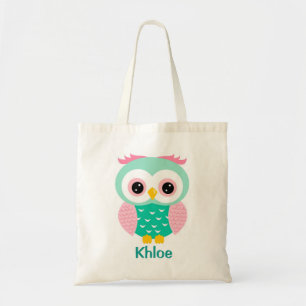Bolso De Tela Búho