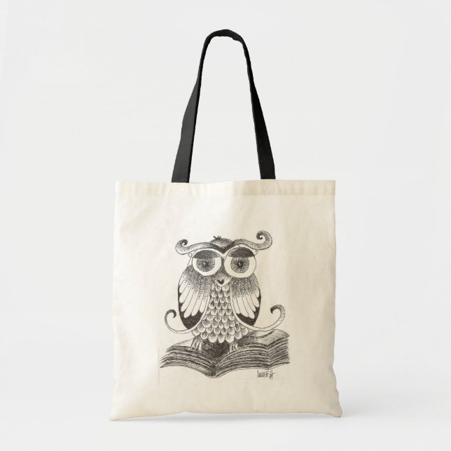 Bolso De Tela buho - búho (Frente)