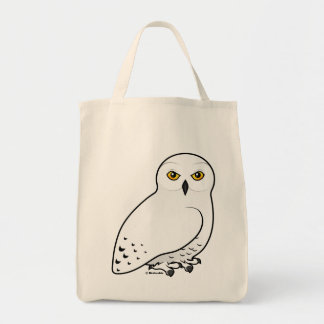 Bolso De Tela Búho de Birdorable Nevado