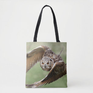 Bolso De Tela Búho de Eagle en vuelo