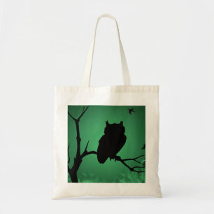 Bolso De Tela Búho de Halloween