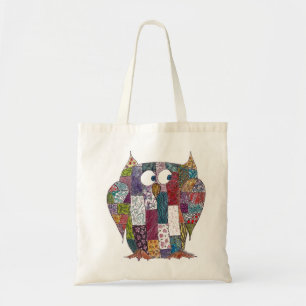 Bolso De Tela Búho de Logcabin