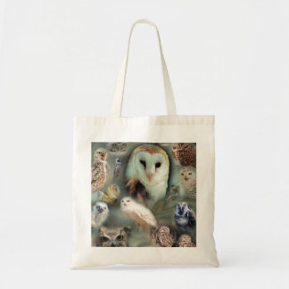 Bolso De Tela Búhos felices
