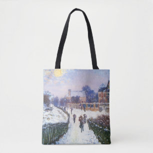 Bolso De Tela Bulevar Saint Denis Argenteuil por Claude Monet
