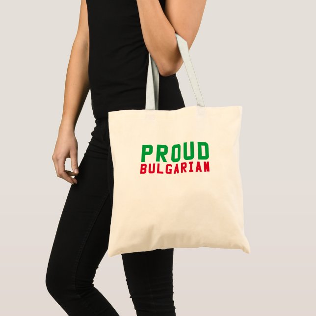 Bolso De Tela Búlgaro orgulloso (Anverso (producto))