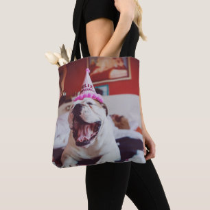 Bolso De Tela Bulldog británico de las imágenes el   de Getty
