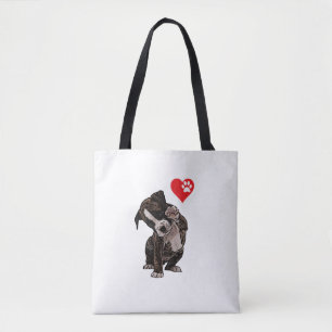 Bolso De Tela Bulldog de cinco corazones de alto nivel me encant