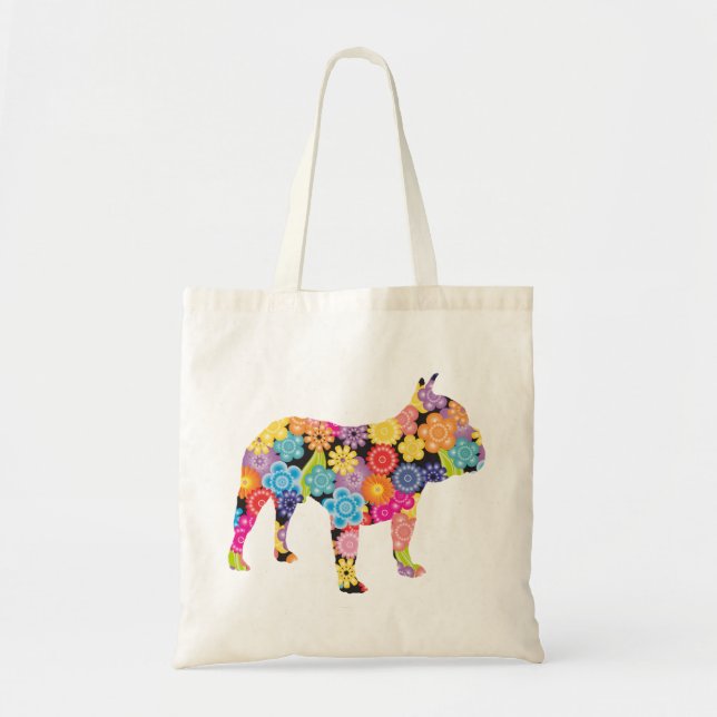 Bolso De Tela Bulldog francés (Frente)