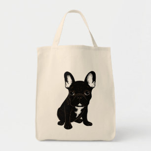 Bolso De Tela Bulldog francés Brindle