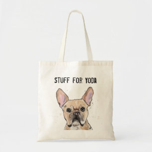 Bolso De Tela Bulldog francés perro francés comprador divertid