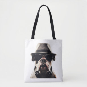 Bolso De Tela Bulldog Guay