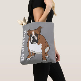 Bolso De Tela Bulldog inglés