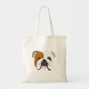 Bolso De Tela Bulldog Inglés