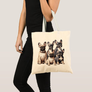 Bolso De Tela Bulldoges de Francia