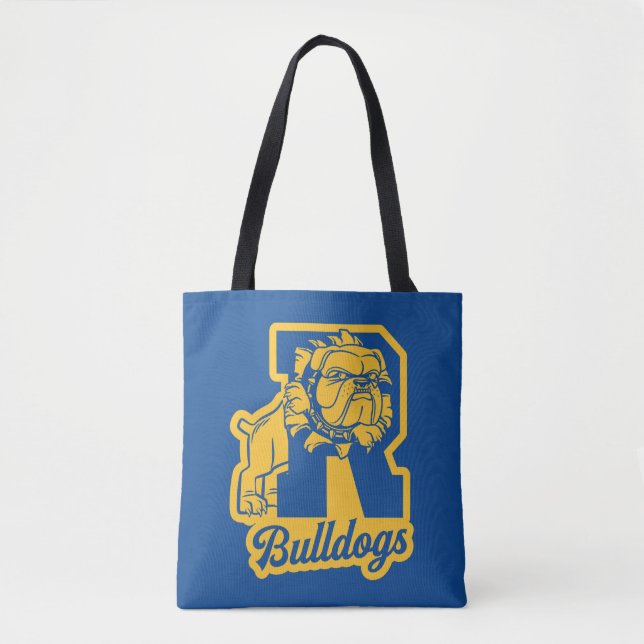 Bolso De Tela Bulldoges de Riverdale Letterman (Anverso)