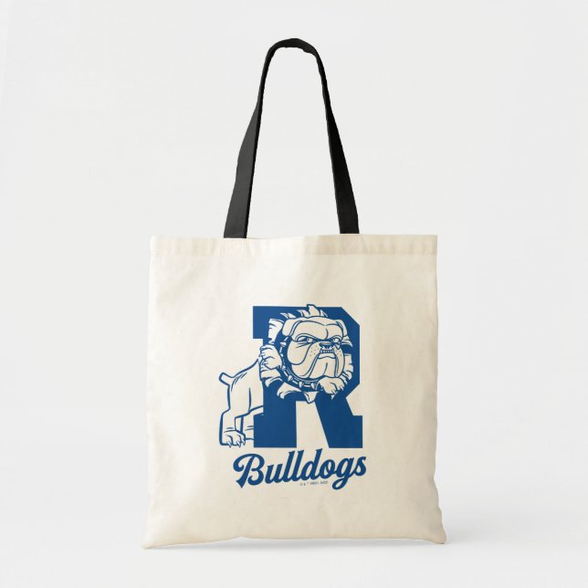 Bolso De Tela Bulldoges de Riverdale Letterman (Frente)