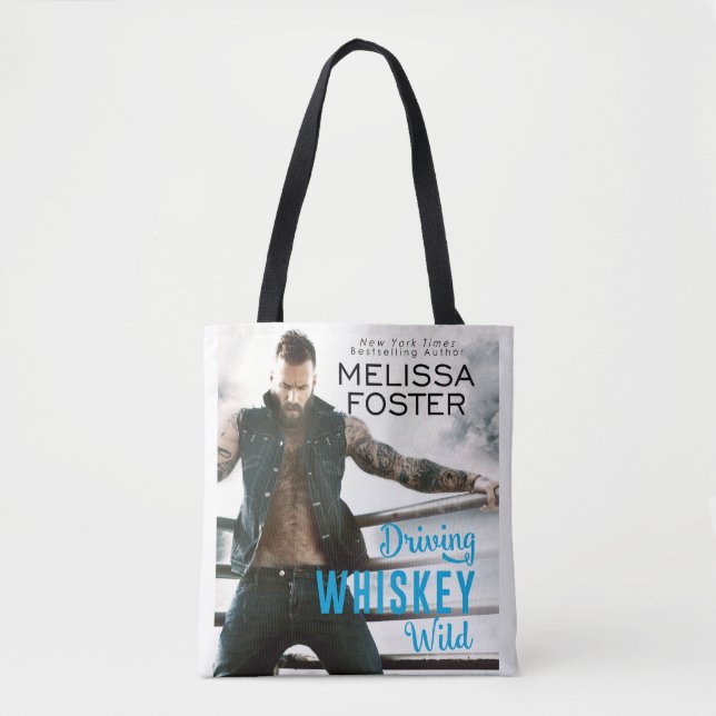 Bolso De Tela Bullet Whiskey Tote Bag (Anverso)