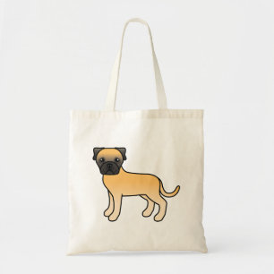 Bolso De Tela Bullmastiff cervato perro de dibujos animados lind