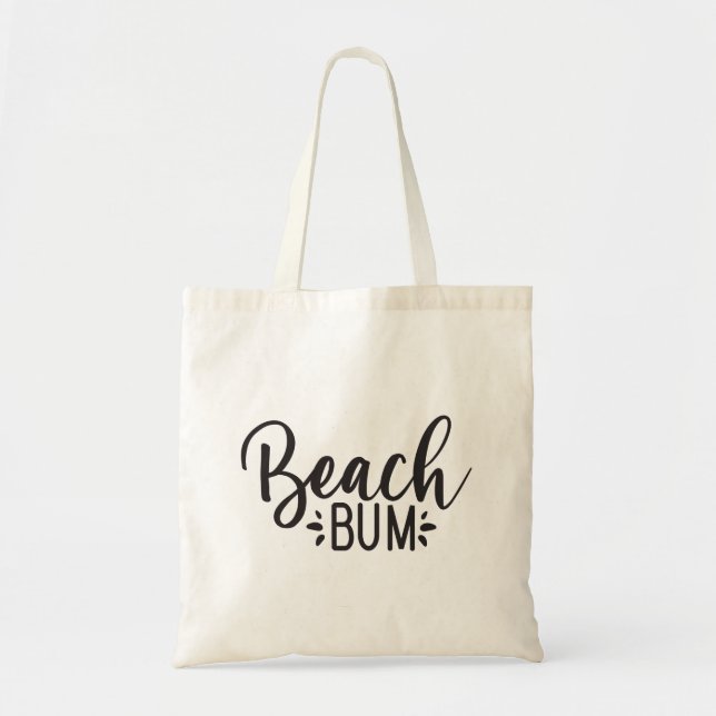 Bolso De Tela Bum de playa (Frente)