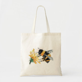 Bolso De Tela Bumble Abeja Polen