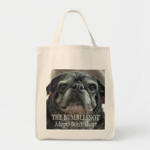Bolso De Tela Bumblesnot "que hace frente" al ultramarinos/a la