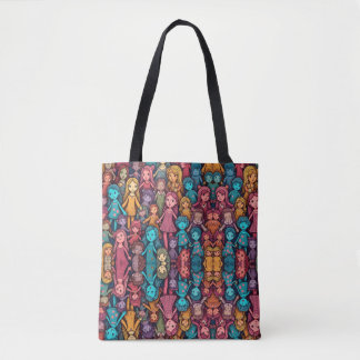 Bolso De Tela Bunch of Girls Tote