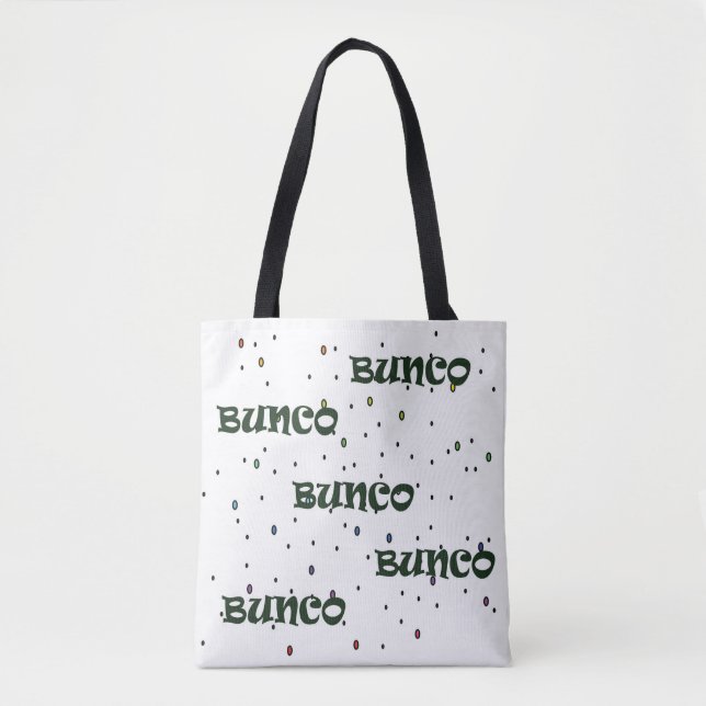 Bolso De Tela Bunco Confetti (Anverso)