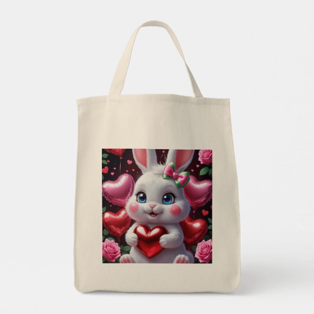 Bolso De Tela Bunny Adorable (Reverso)
