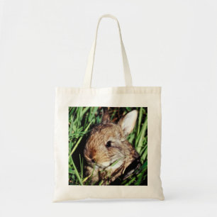 Bolso De Tela Bunny in the Grass